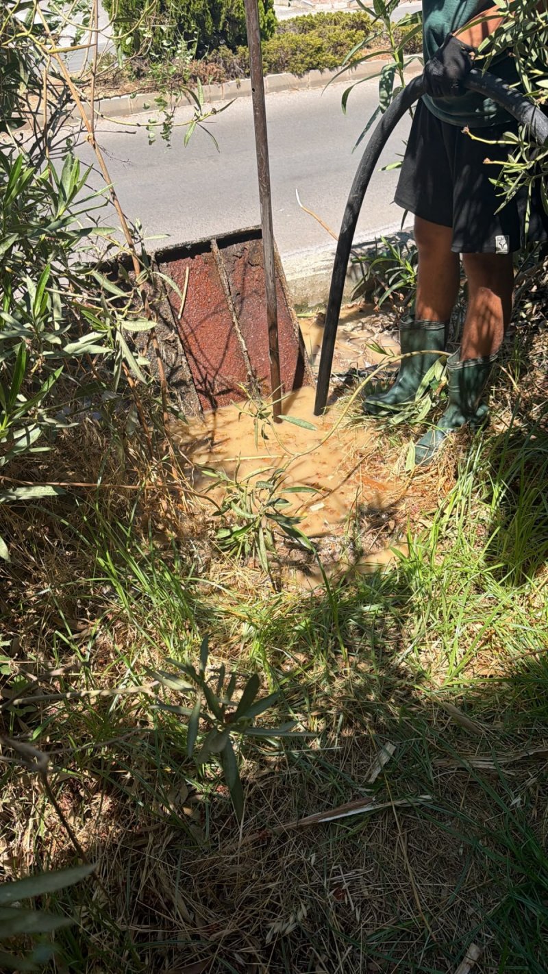 Antalya Kanal Taşmasına Hızlı Müdahale